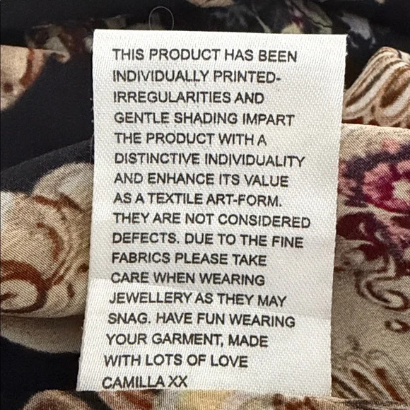 Camilla Friend In Flora Raglan Sleeve Silk - Picture 14 of 15